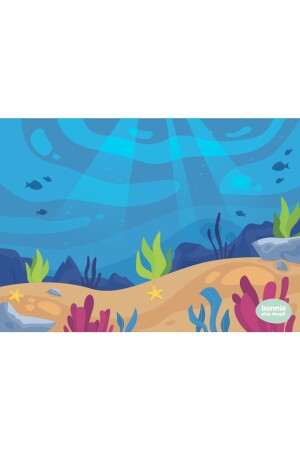 Natürliche Spielknete-Unterwasser-Spielmatte - Bonnie Play Dough