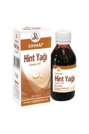 Natürliches Rizinusöl 50 ml - Sıhhat Pharma