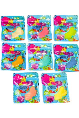 Natürliches Spielknete-Set mit 8 Pastellfarben, umweltfreundlich - Mammacomicadough