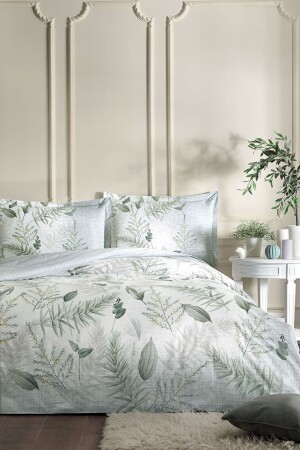 Naturlig Çift Kişilik Lastikli Fitted Çarşaf Nevresim Takımı PR-EVTEKSTILI-59308601327 - Özdilek