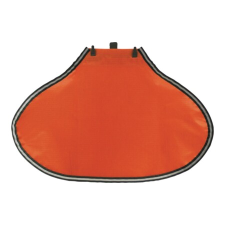 Neck protection for ABUS helmet, orange - ABUS