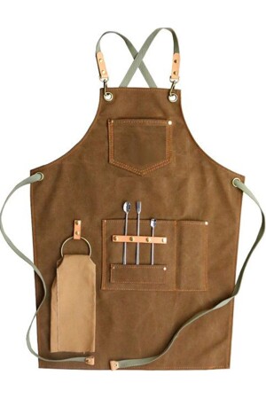 Neckholder-Küchenschürze, Meisterkoch, Barista-Schürze, Café, Restaurant, Koch, Kellner, Koch, Friseur, YDZ0010 - YDZ