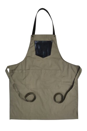 Neckholder-Riemen-Küchenschürze, Meisterkoch, Barista, Café, Restaurant, Koch, Kellner, Friseur, Kochschürze afitekstil937 - AFİ TEKSTİL