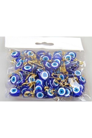 Needled Evil Eye Beads 100 Pieces Evil Eye Bead Decoration Material - Melik's
