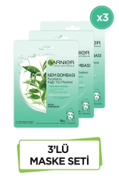 Nem Bombası Ferahlatıcı Kağıt Maske 28Gr 3'lü 36005419456302 - Garnier