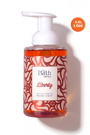 Nemlendirici Arındırıcı Liberty Köpük Sabun 300 ml - THE BATH FACTORY