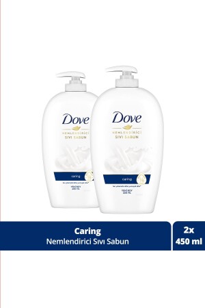 Feuchtigkeitsspendende Flüssigseife, pflegende 1/4 Feuchtigkeitscreme, wirksam, 450 ml. UNI. 2879 - Dove