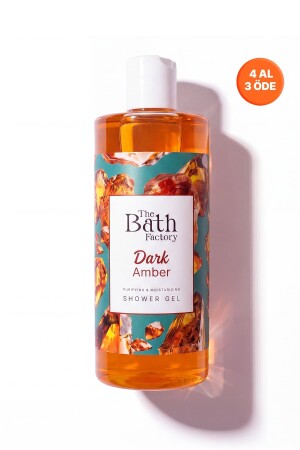 Nemlendirici ve Besleyici Dark Amber Duş Jeli 400 ml - THE BATH FACTORY