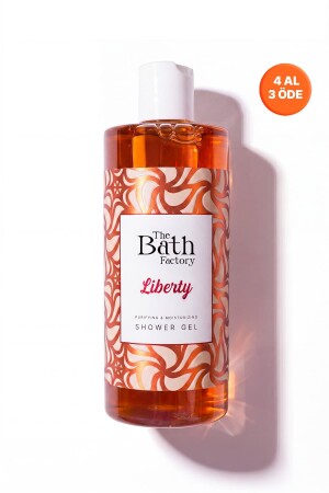 Nemlendirici Ve Besleyici Liberty Duş Jeli 400 ml - THE BATH FACTORY