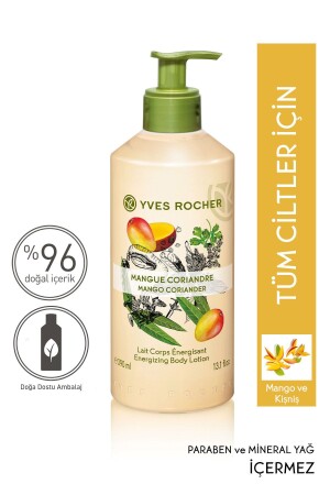 Nemlendirici Vücut Losyonu - Canlandırıcı Mango Kişniş - 390ml-31253 - Yves Rocher