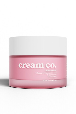 Nemlendirici Yüz Kremi Cilt Tonu Eşitleyici Aydınlatıcı Su Bazlı Tüm Cilt Tipleri Moisturizer 50 ml - Cream Co.
