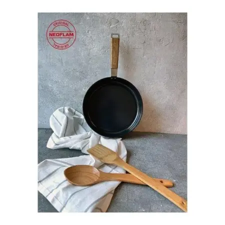 Neoflam Bien Alüminyum Döküm Tava Siyah 24cm - Neoflam