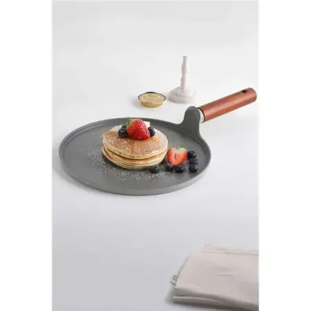Neoflam Fika Aluminum Cast Crepe Pan 26 cm Grey - Neoflam