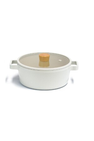 Neoflam Fika Cast Aluminum Pot with Glass Lid 22 Cm D-neof222 D-NEOF222 - Prima Nova