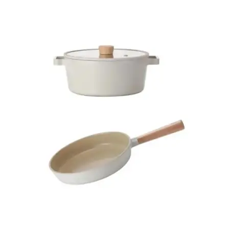 Neoflam Fika Döküm 24 Cm Tencere & Tava Seti - Neoflam