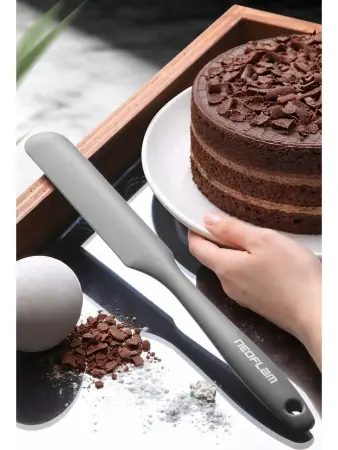 Neoflam Silicone Thin Pastry Spatula Grey - Neoflam