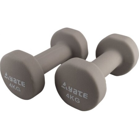 Neoprene fitness dumbbells Yate 2pcs x 4kg - Yate