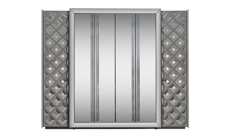 Nepal Luxury 6 Door Wardrobe V2 - Cadde Yıldız