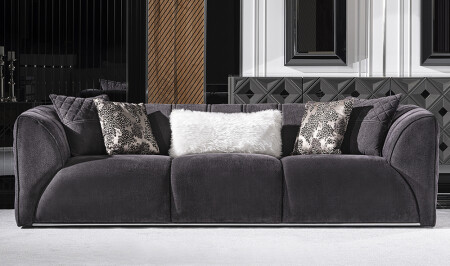 Nepal Luxury Four-Seat Sofa - Cadde Yıldız