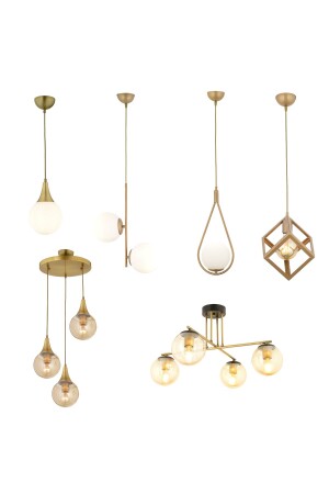 Nercis 6 Piece Chandelier Package 3809-06 - Apliqa
