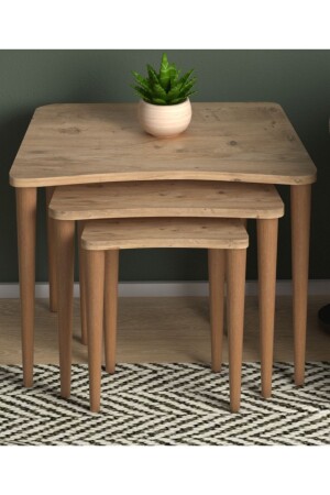 Nero Nesting Table Nero Nesting Table - Monte Sehpa