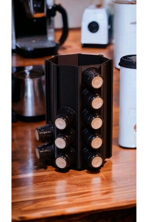 Nespresso Capsule Coffee Compatible Holder Decorative Multi-Purpose Stand Black S4235 - Maflen