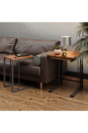 Nesting Table, Metal Nesting Table (3 PIECE C Nesting Table) GGMBCZGN001 - Gaga Mobilya