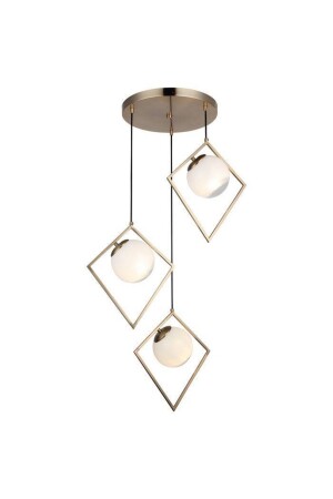 Netta Antique 3-Piece Chandelier 08CL 1582-52-03 - LUCEA