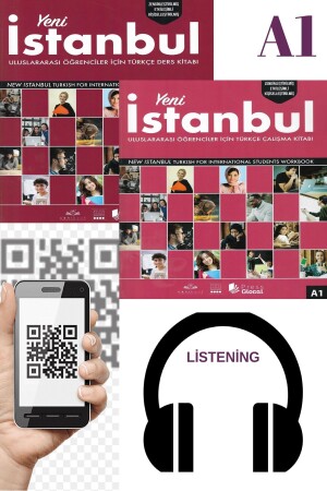 Neuer Istanbuler Türkisch-Lektions- und Arbeitsbuch-Qr-Code für Ausländer - Kültür Sanat Basımevi
