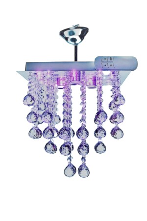 Neues Modell Rayma Modell 3-teilige RGB-LED-Ferngesteuerte Pendelleuchte Kronleuchter 110. 30. RGB - öalpa