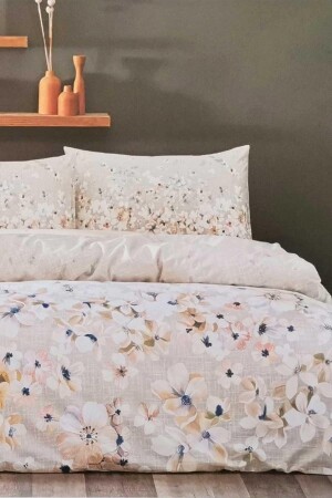 Nev Flora Double Sleeping Set Yellow - Özdilek