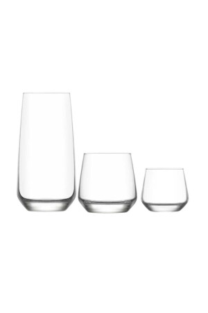 Nev Lal 18 Pieces. Water Set - Water Soft Drink Glass Set Fma05142 Fma04929 Fma03277 lal304-1 - Lav