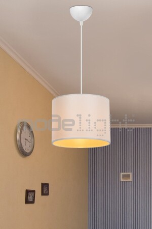 Neva 22lik Silindir Sarkıt Krem Salon-oturma Odası-çocuk Odası-yatak Odası-yemek Odası-antre-mutfak MDL.4706 - Modelight