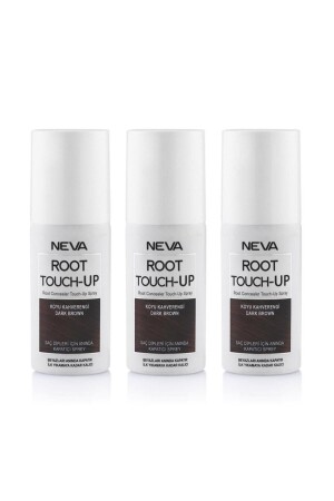 Neva Root Touch Up Concealer Spray 75 Ml Dark Brown 3 Pieces NEVA-7-3LU - Root Touch-Up