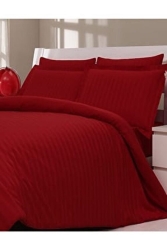 Nevresim Takımı Soft Lıne Çift Kişilik Kırmızı Çizgili P8486S9209 - Özdilek