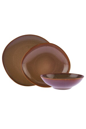 New Age 18 Piece Dinner Set for 6 Persons Mink 600. 15. 01. 2435-1 - Emsan