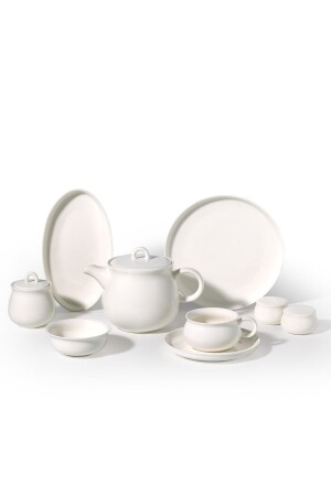New Bone Aşiyan Collection 30 Piece Breakfast Set a8993 - KORKMAZ