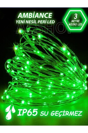 New Generation 3 Meters 30 LEDs Green Fairy Led Light - Alshop