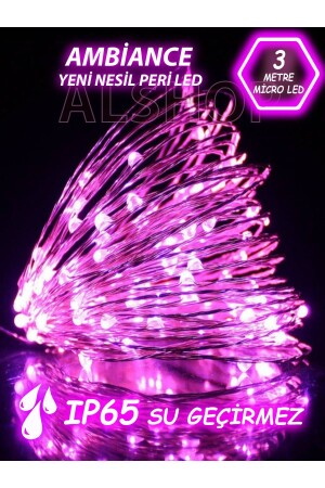 New Generation 3 Meters 30 LEDs Pink Fairy Led Light - Alshop