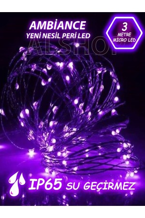 New Generation 3 Meters 30 LEDs Purple Fairy Led Light - Alshop
