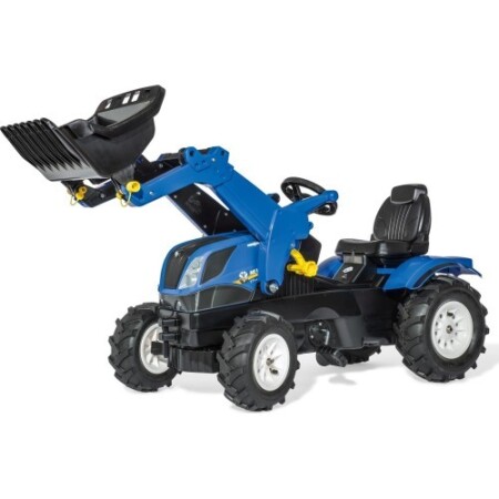 New Holland RollyFarmtrac Einachsschlepper mit Schaufel - RollyToys