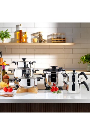 New Honor Steel Set -13 Pieces. -black 1S2816-29001-SIY02 - Schafer