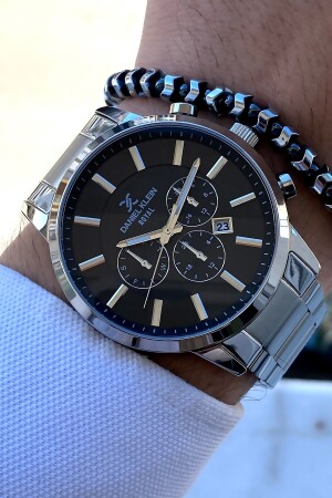 New Season Special Series Steel Silver Valentine's Day Gift for Lovers Men's Watch Bracelet danielklein406 - Daniel Klein