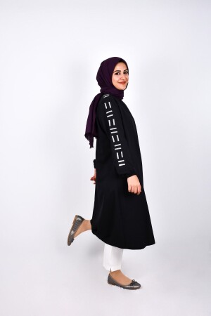 New Season Stone Crepe Casual Cape & Tunic - Oktayusta Collection