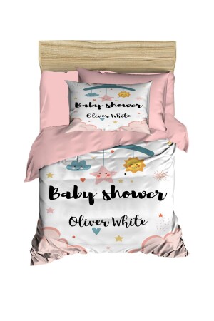 Newborn Baby Girl Duvet Cover Set 100% Cotton MH01181 - Mira Home