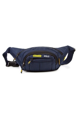 Newish Polo Su Geçirmez Kulaklık Usb Çıkışlı Unisex Lacivert Çapraz Askılı Bel Omuz Ve Spor Çanta yp17 - NEWISH POLO ACCESSORIES