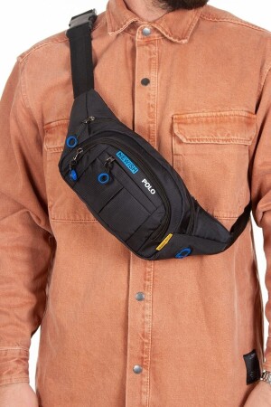 MNZ-Newish Polo مضادات الماء سماعات الرأس USB الخروج Unisex الصليب الأسود شريط الخصر الكتف والحقيبة الرياضية yp17 - NEWISH POLO ACCESSORIES