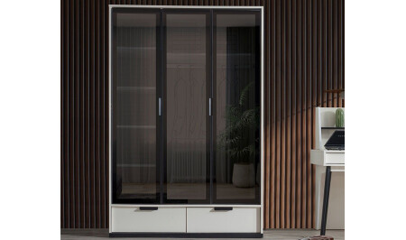 Newport Moonstone 3 Door Wardrobe V2 - Cadde Yıldız
