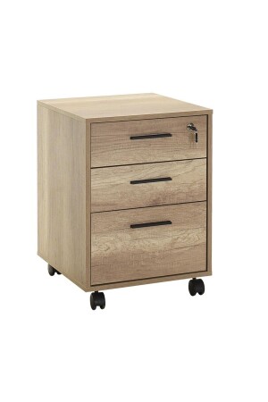 Newyork Caisson with Locked Drawers - Tori NKS-530-TT-1 - Adore Mobilya