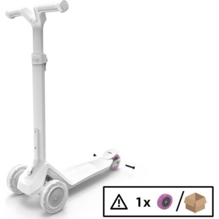 Nexo - Rear Wheel 80x40mm Pink - BERG